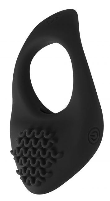 Черное эрекционное виброкольцо Pure Passion Moonshine - Lola Games - в Уссурийске купить с доставкой