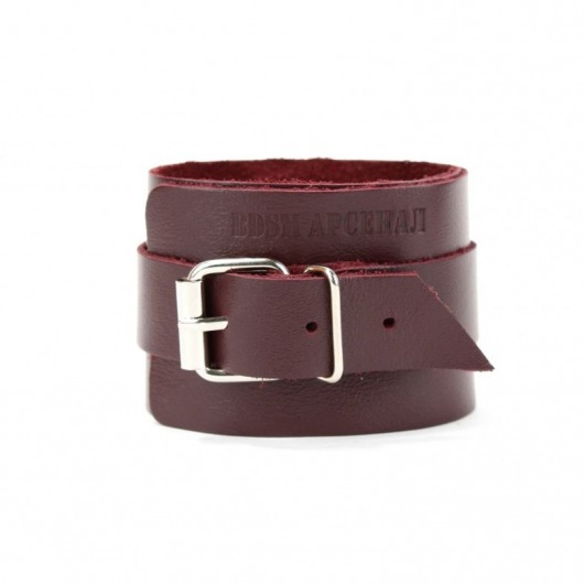 Бордовые оковы на ноги Ladys Arsenal - БДСМ Арсенал - купить с доставкой в Уссурийске