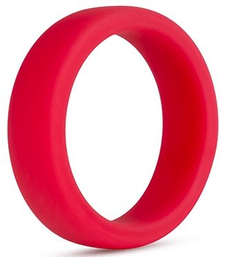 Красное эрекционное кольцо Silicone Go Pro Cock Ring - Blush Novelties - в Уссурийске купить с доставкой