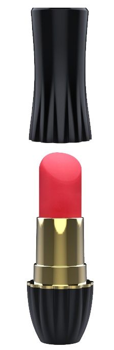 Клиторальный стимулятор-помада LIPSTICK - 9,3 см. - Dream Toys - купить с доставкой в Уссурийске