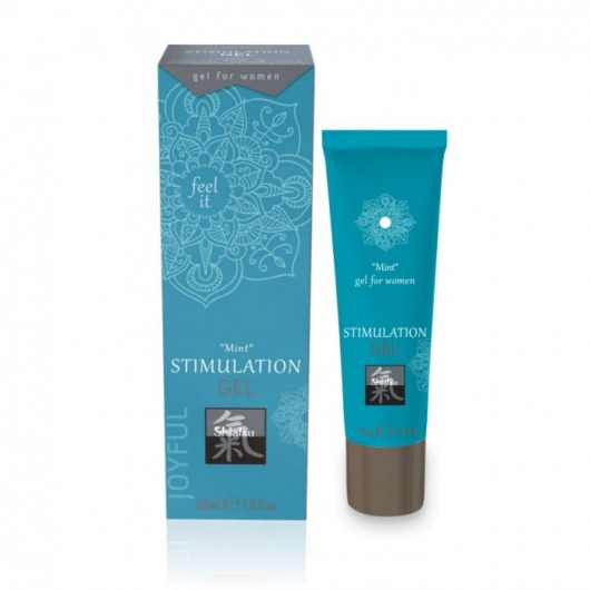 Возбуждающий интимный гель STIMULATION GEL Mint - 30 мл. - Shiatsu - купить с доставкой в Уссурийске