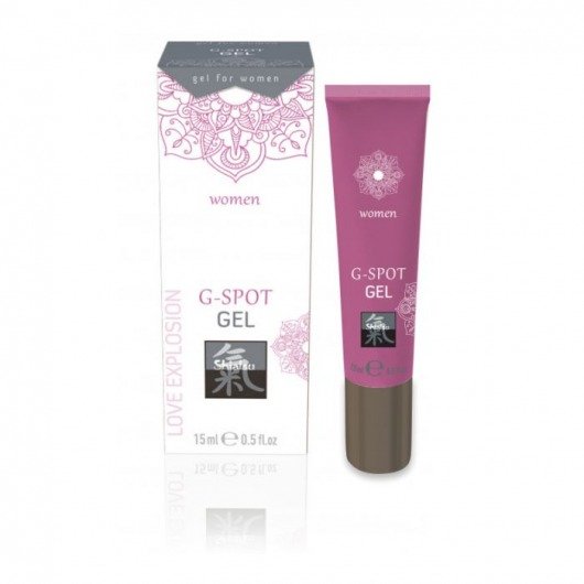 Возбуждающий интимный гель G-SPOT GEL - 15 мл. - Shiatsu - купить с доставкой в Уссурийске