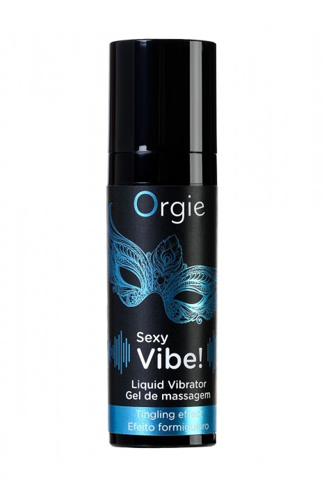 Гель для массажа ORGIE Sexy Vibe Liquid Vibrator с эффектом вибрации - 15 мл. - ORGIE - купить с доставкой в Уссурийске