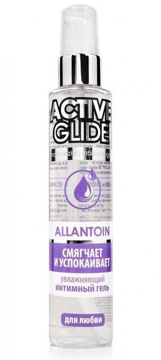 Увлажняющий интимный гель Active Glide Allantoin - 100 гр. - Биоритм - купить с доставкой в Уссурийске