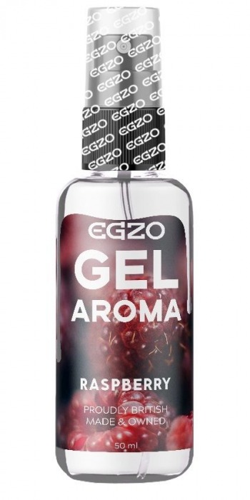 Интимный лубрикант EGZO AROMA с ароматом малины - 50 мл. - EGZO - купить с доставкой в Уссурийске