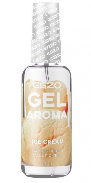 Интимный лубрикант EGZO AROMA с ароматом мороженого - 50 мл. - EGZO - купить с доставкой в Уссурийске