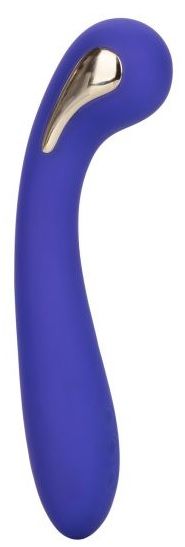 Фиолетовый вибромассажер с электростимуляцией Intimate Estim Petite G Wand - 19 см. - California Exotic Novelties - купить с доставкой в Уссурийске