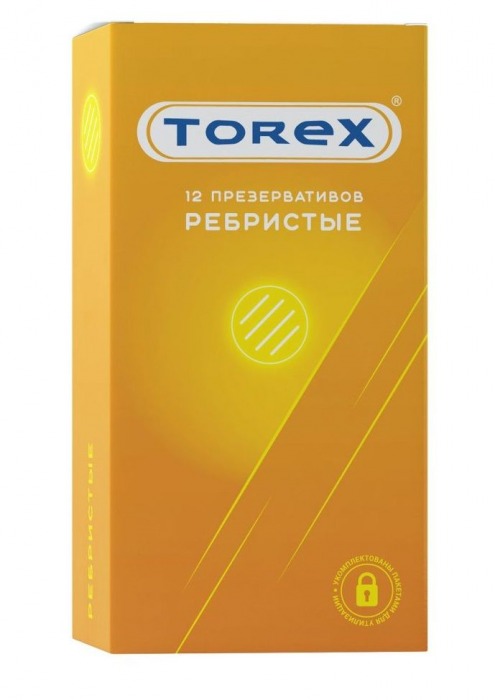 Текстурированные презервативы Torex  Ребристые  - 12 шт. - Torex - купить с доставкой в Уссурийске