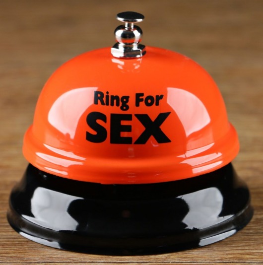 Настольный звонок RING FOR SEX - Сима-Ленд - купить с доставкой в Уссурийске