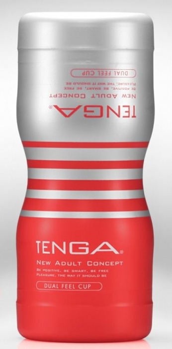 Мастурбатор TENGA Dual Sensation Cup - Tenga - в Уссурийске купить с доставкой