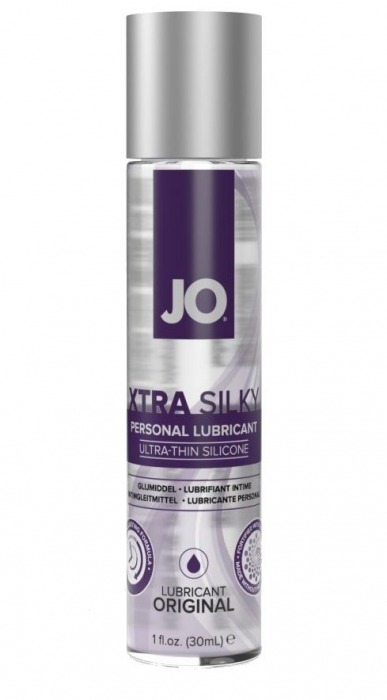 Лубрикант на силиконовой основе JO Xtra Silky - 30 мл. - System JO - купить с доставкой в Уссурийске