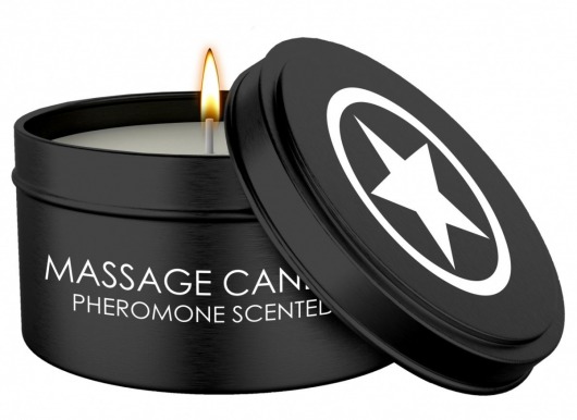 Массажная свеча с феромонами Massage Candle Pheromone Scented - Shots Media BV - купить с доставкой в Уссурийске