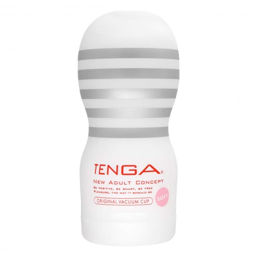 Мастурбатор TENGA Original Vacuum Cup Soft - Tenga - в Уссурийске купить с доставкой