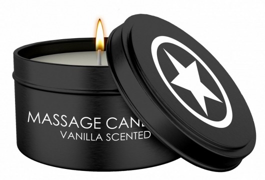 Массажная свеча с ароматом ванили Massage Candle - Shots Media BV - купить с доставкой в Уссурийске