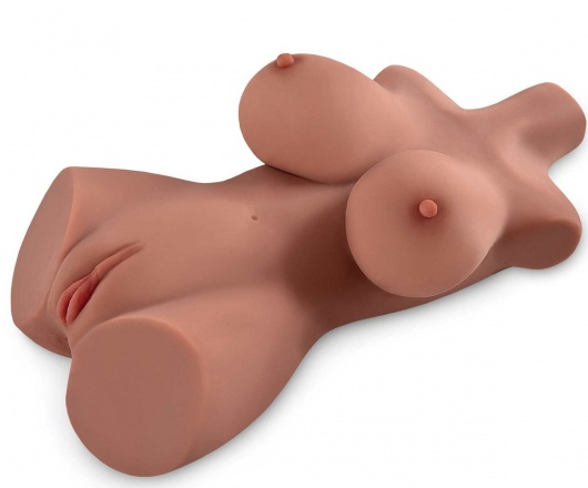 Кофейный мастурбатор-торс Perfect 10 Torso - Pipedream - в Уссурийске купить с доставкой