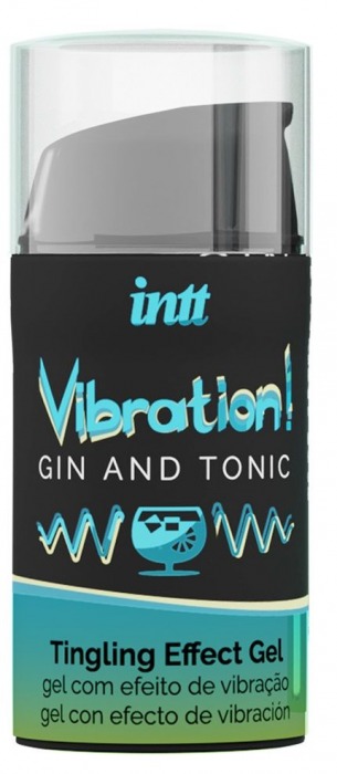 Жидкий интимный гель с эффектом вибрации Vibration! Gin   Tonic - 15 мл. - INTT - купить с доставкой в Уссурийске