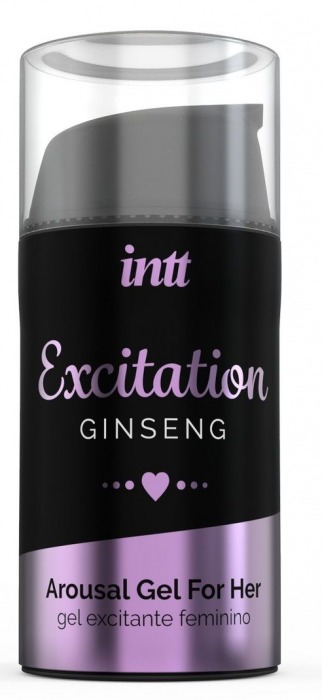 Женский возбуждающий интимный гель Excitation Ginseng - 15 мл. - INTT - купить с доставкой в Уссурийске