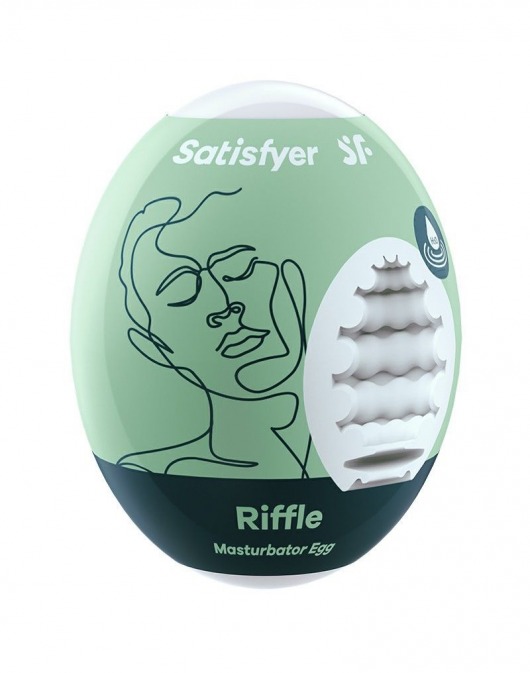 Мастурбатор-яйцо Satisfyer Riffle Mini Masturbator - Satisfyer - в Уссурийске купить с доставкой