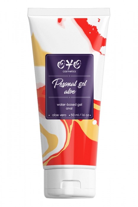 Анальная смазка на водной основе OYO Personal Gel Aloe - 50 мл. - OYO - купить с доставкой в Уссурийске