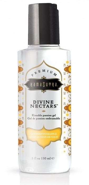 Гель-лубрикант на водной основе Divine Nectars Vanilla с ароматом ванили - 150 мл. - Kama Sutra - купить с доставкой в Уссурийске