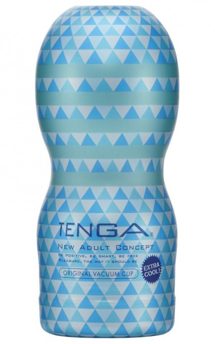 Мастурбатор с охлаждающей смазкой TENGA Original Vacuum Cup Extra Cool - Tenga - в Уссурийске купить с доставкой