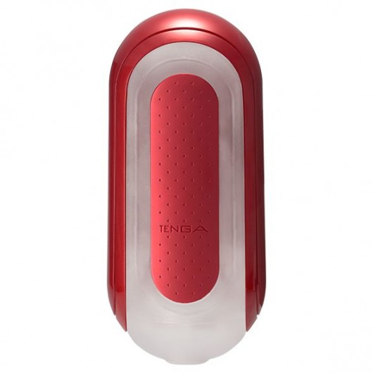 Красный мастурбатор Flip Zero Red   Warmer с подогревом - Tenga - в Уссурийске купить с доставкой