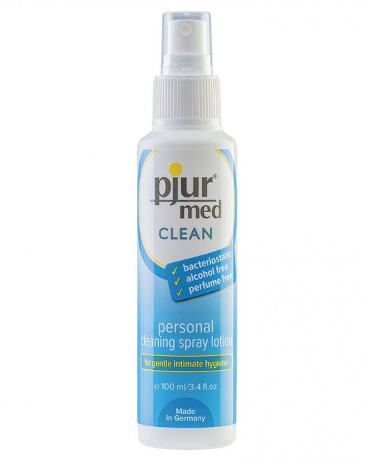 Гигиенический спрей pjur MED Clean Spray - 100 мл. - Pjur - купить с доставкой в Уссурийске