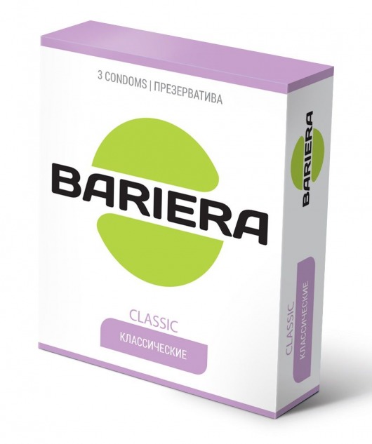 Классические презервативы Bariera Classic - 3 шт. - Bariera - купить с доставкой в Уссурийске