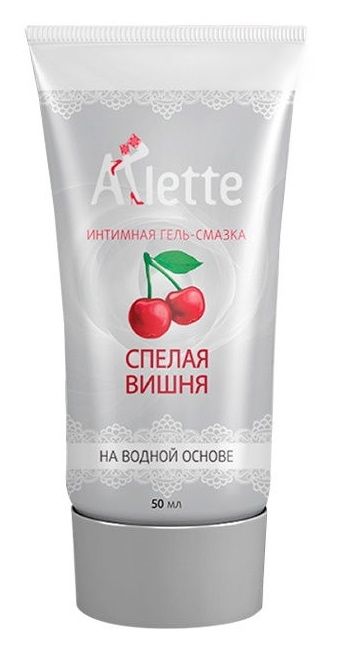 Интимная гель-смазка на водной основе Arlette  Спелая вишня  - 50 мл. - Arlette - купить с доставкой в Уссурийске