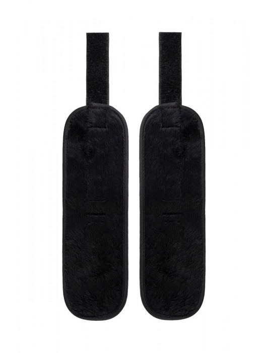 Серебристо-черные наручники Anonymo - ToyFa - купить с доставкой в Уссурийске