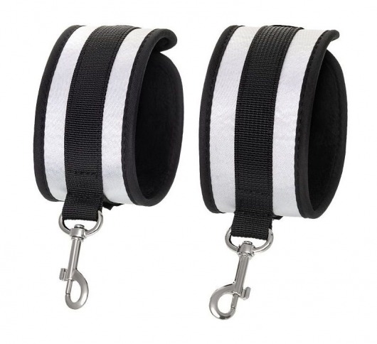 Серебристо-черные оковы Anonymo - ToyFa - купить с доставкой в Уссурийске