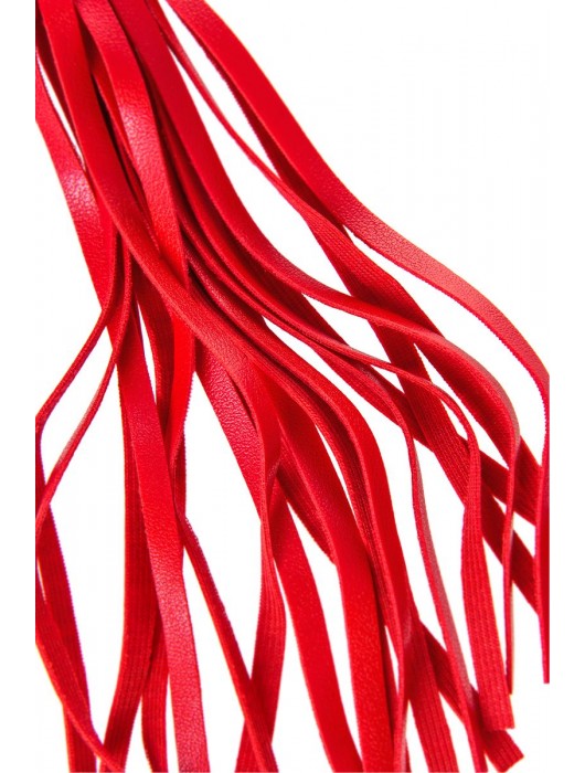 Красно-черный флоггер Anonymo - 28 см. - ToyFa - купить с доставкой в Уссурийске