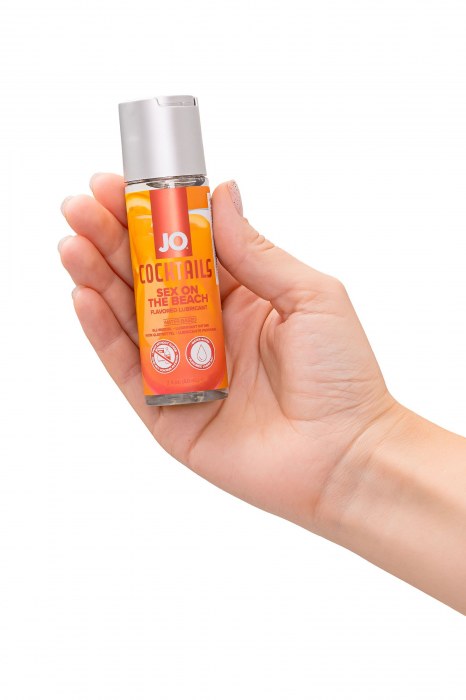 Вкусовой лубрикант на водной основе JO Cocktails Sex On The Beach - 60 мл. - System JO - купить с доставкой в Уссурийске