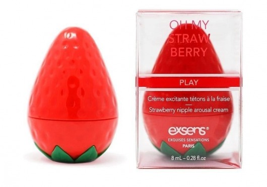 Крем для стимуляции сосков Oh My Strawberry - 8 мл. - Exsens - купить с доставкой в Уссурийске