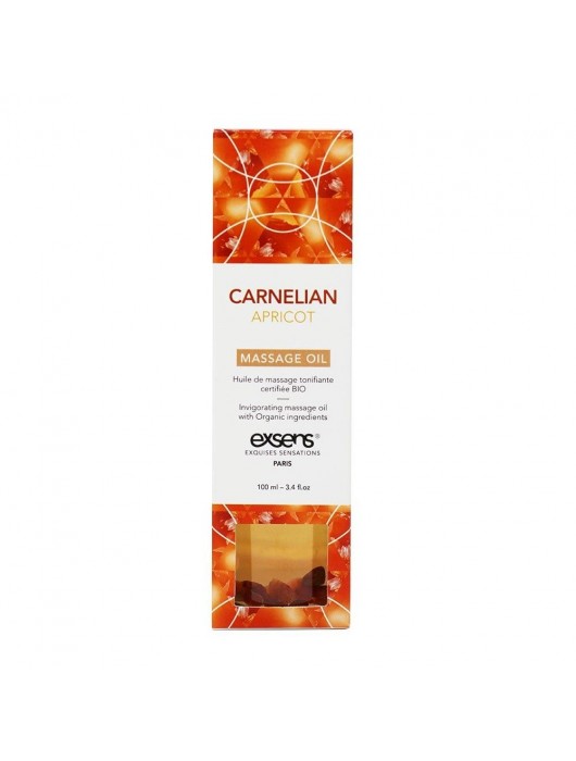 Органическое массажное масло CARNELIAN APRICOT - 100 мл. - Exsens - купить с доставкой в Уссурийске