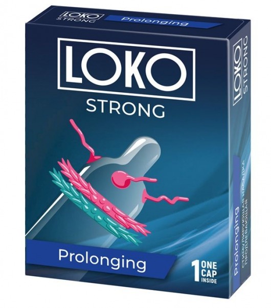 Стимулирующая насадка на пенис LOKO STRONG с продлевающим эффектом - Sitabella - в Уссурийске купить с доставкой