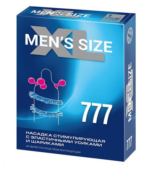 Стимулирующая насадка на пенис MEN SIZE 777 - Sitabella - в Уссурийске купить с доставкой