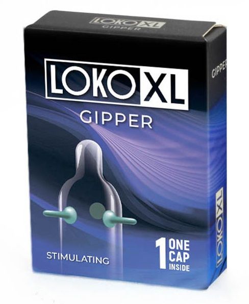 Стимулирующая насадка на пенис LOKO XL GIPPER - Sitabella - в Уссурийске купить с доставкой