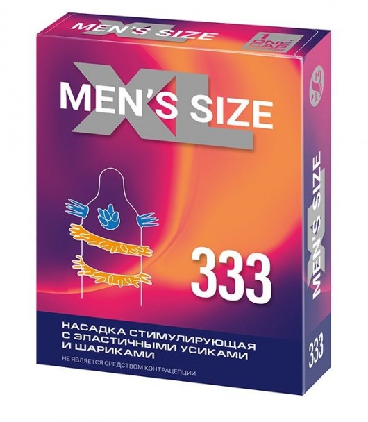 Стимулирующая насадка на пенис MEN SIZE 333 - Sitabella - в Уссурийске купить с доставкой