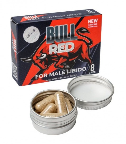 Пищевой концентрат для мужчин BULL RED - 8 капсул - Sitabella - купить с доставкой в Уссурийске