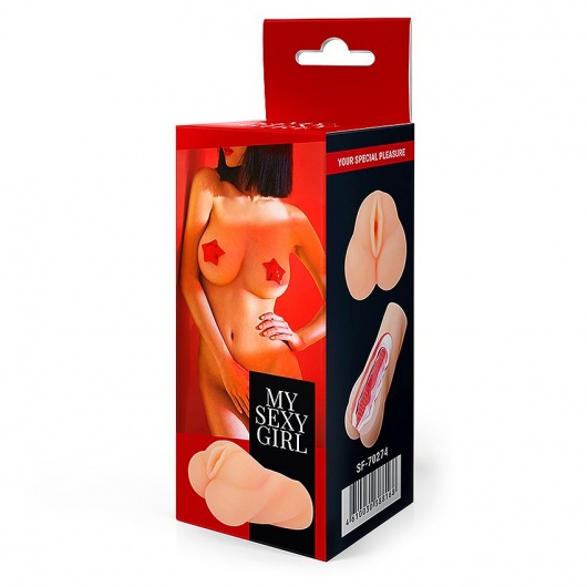 Мягкий реалистичный мастурбатор-вагина - Bior toys - в Уссурийске купить с доставкой