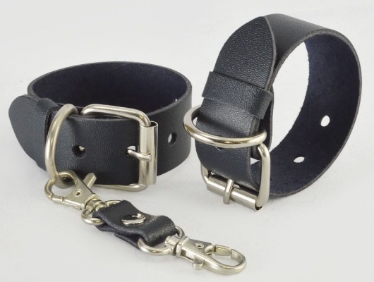 Наручники из натуральной кожи  Новичок - Sitabella - купить с доставкой в Уссурийске