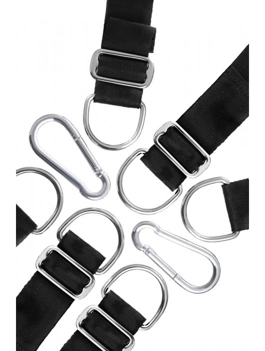 Черные секс-качели Anonymo №0503 - ToyFa - купить с доставкой в Уссурийске