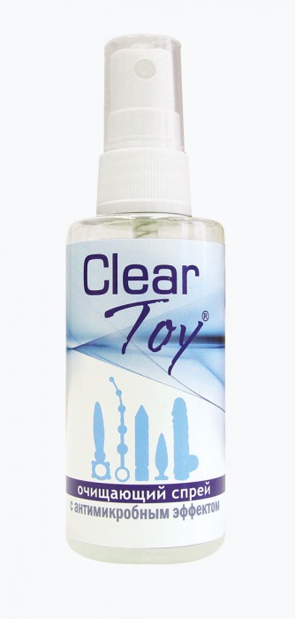 Очищающий спрей Clear Toy с антимикробным эффектом - 100 мл. - Биоритм - купить с доставкой в Уссурийске