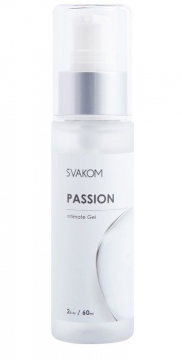 Смазка на водной основе Passion Intimate Gel - 60 мл. - Svakom - купить с доставкой в Уссурийске