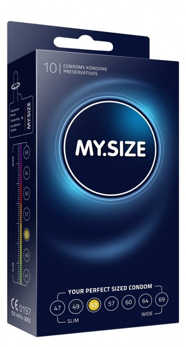 Презервативы MY.SIZE размер 53 - 10 шт. - My.Size - купить с доставкой в Уссурийске