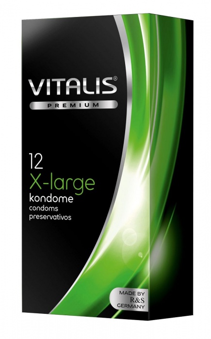 Презервативы увеличенного размера VITALIS PREMIUM x-large - 12 шт. - Vitalis - купить с доставкой в Уссурийске