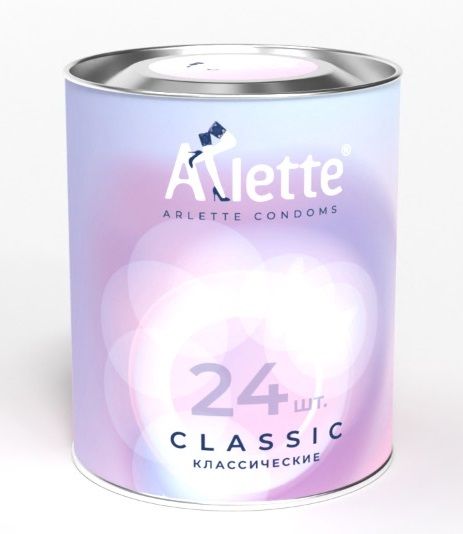 Классические презервативы Arlette Classic - 24 шт. - Arlette - купить с доставкой в Уссурийске