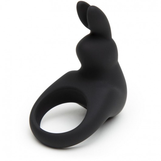 Черное эрекционное виброкольцо Happy Rabbit Rechargeable Rabbit Cock Ring - Happy Rabbit - в Уссурийске купить с доставкой