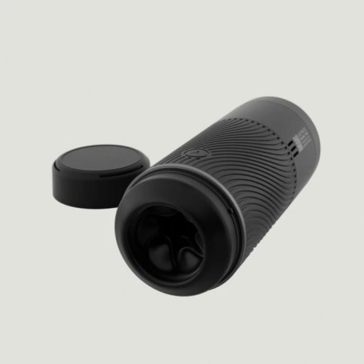 Черный мастурбатор с контролем всасывания Arcwave Pow Stroker - Arcwave - в Уссурийске купить с доставкой